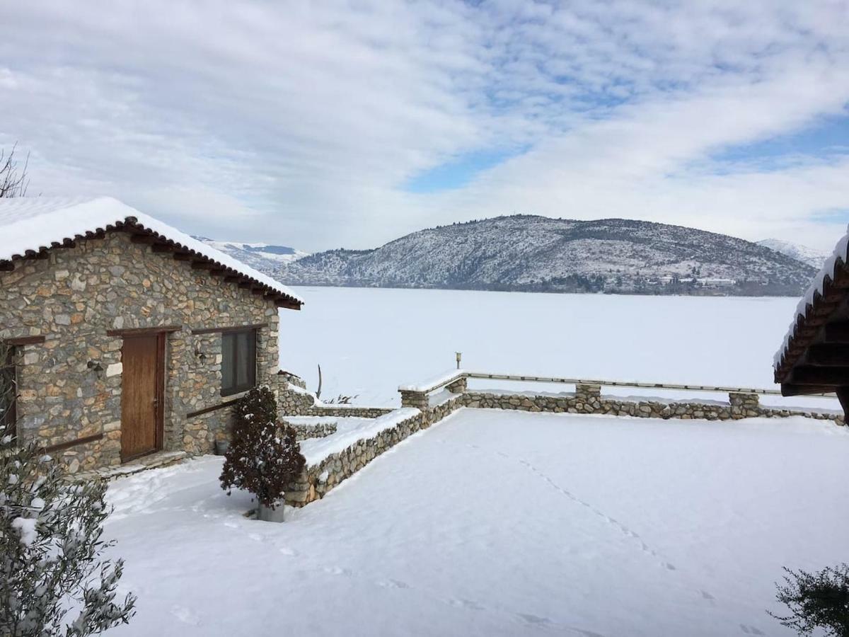 The Little Stone House By The Lake Kastoria Eksteriør billede